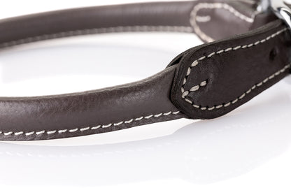 Knuffelwuff weiches Echtleder Rundhalsband Hoopa