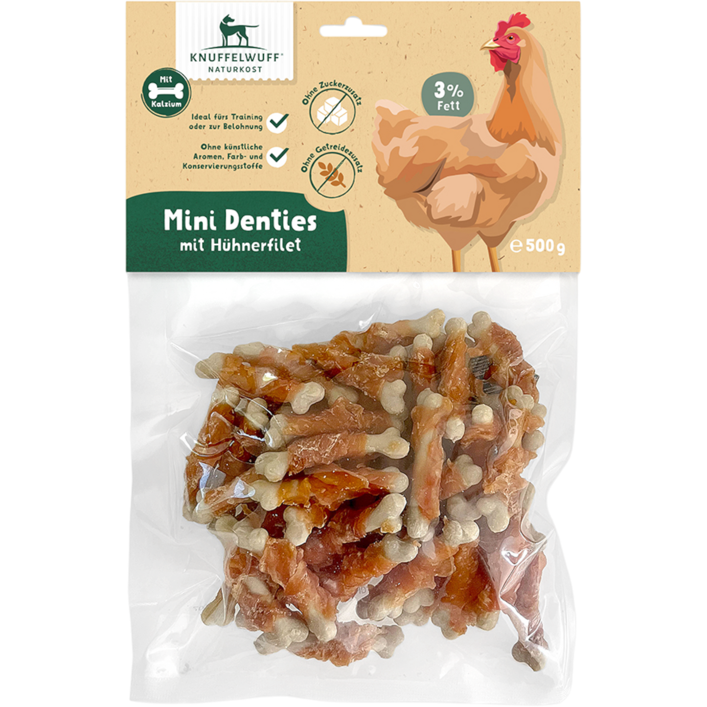 Knuffelwuff Mini Denties – Kleine Belohnung, großer Genuss