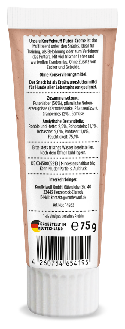 De Hun’nenhoff | Knuffelwuff Tuben Snacks – Natürliche Belohnung aus der Tube