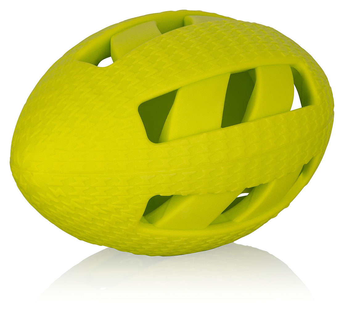 Knuffelwuff Hundespielzeug Snackball Rugby – Spiel, Spaß & Leckerbissen!