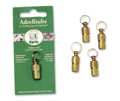 Karlie Adresstube – Goldfarben
