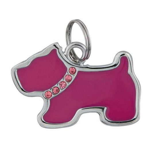 Trixie Schmuck-Adressanhänger Hund mit Strass – Stilvoll & funktional zugleich