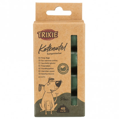 Trixie Pick Up Kompostierbare Hundekotbeutel – Gut für Ihren Hund und die Umwelt