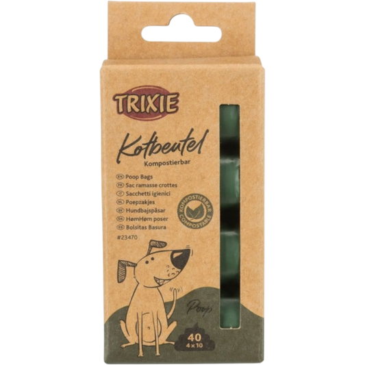 Trixie Pick Up Kompostierbare Hundekotbeutel – Gut für Ihren Hund und die Umwelt