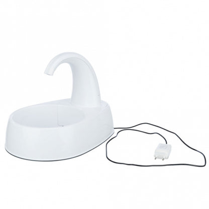 Trixie Trinkbrunnen „Curved Stream“ – Frisches & gefiltertes Wasser für Ihr Haustier