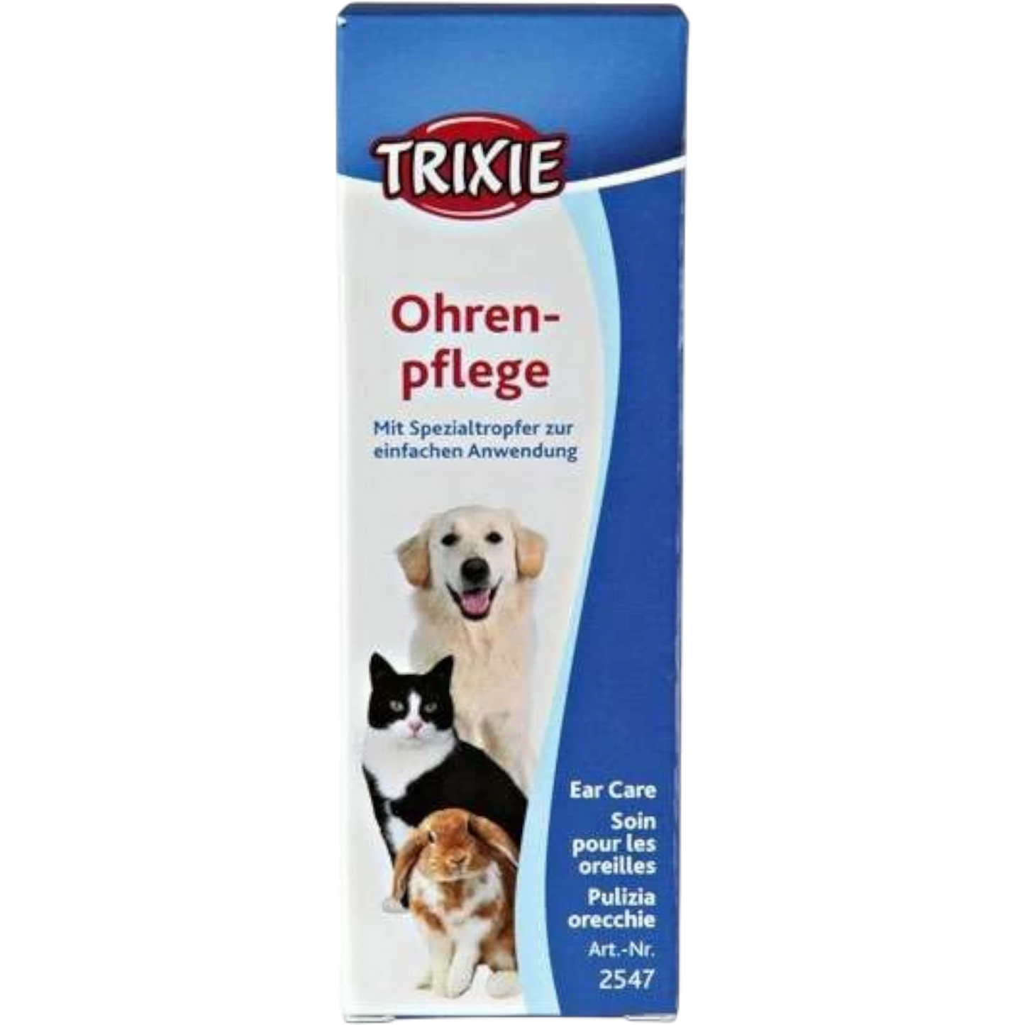 Trixie Pro Care Ohrenpflege – Sanfte Reinigung und Pflege für die Ohren Ihres Haustiers