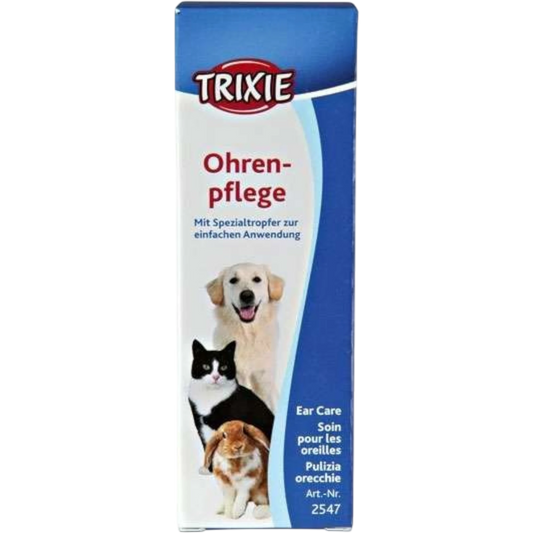 Trixie Pro Care Ohrenpflege – Sanfte Reinigung und Pflege für die Ohren Ihres Haustiers