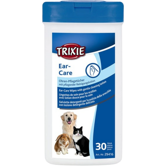 Trixie Hautverträgliche Ohrenreinigungslotion, 30 Stück