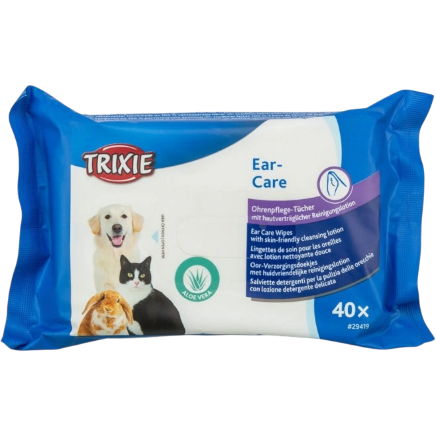Trixie Ohrenpflege-Tücher – Sanfte Pflege für Hunde & Katzen
