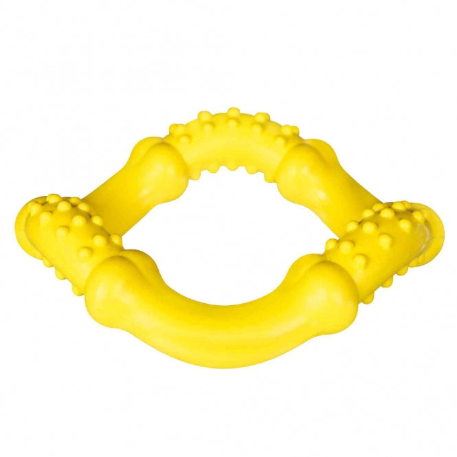 Trixie Aqua Toy Gummiring, gewellt – Für spritzigen Spielspaß im Wasser