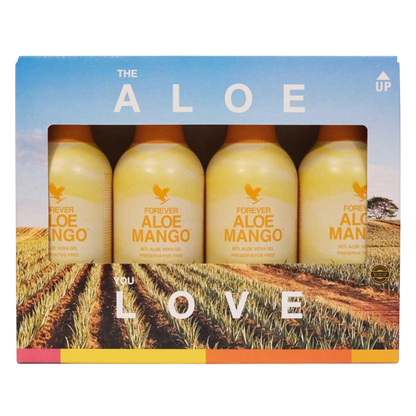 4-Pack Forever Aloe Mango