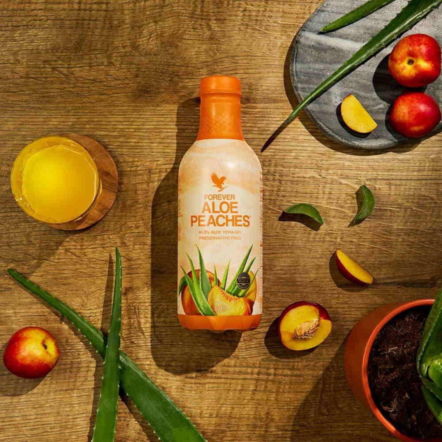 4-Pack Forever Aloe Peaches