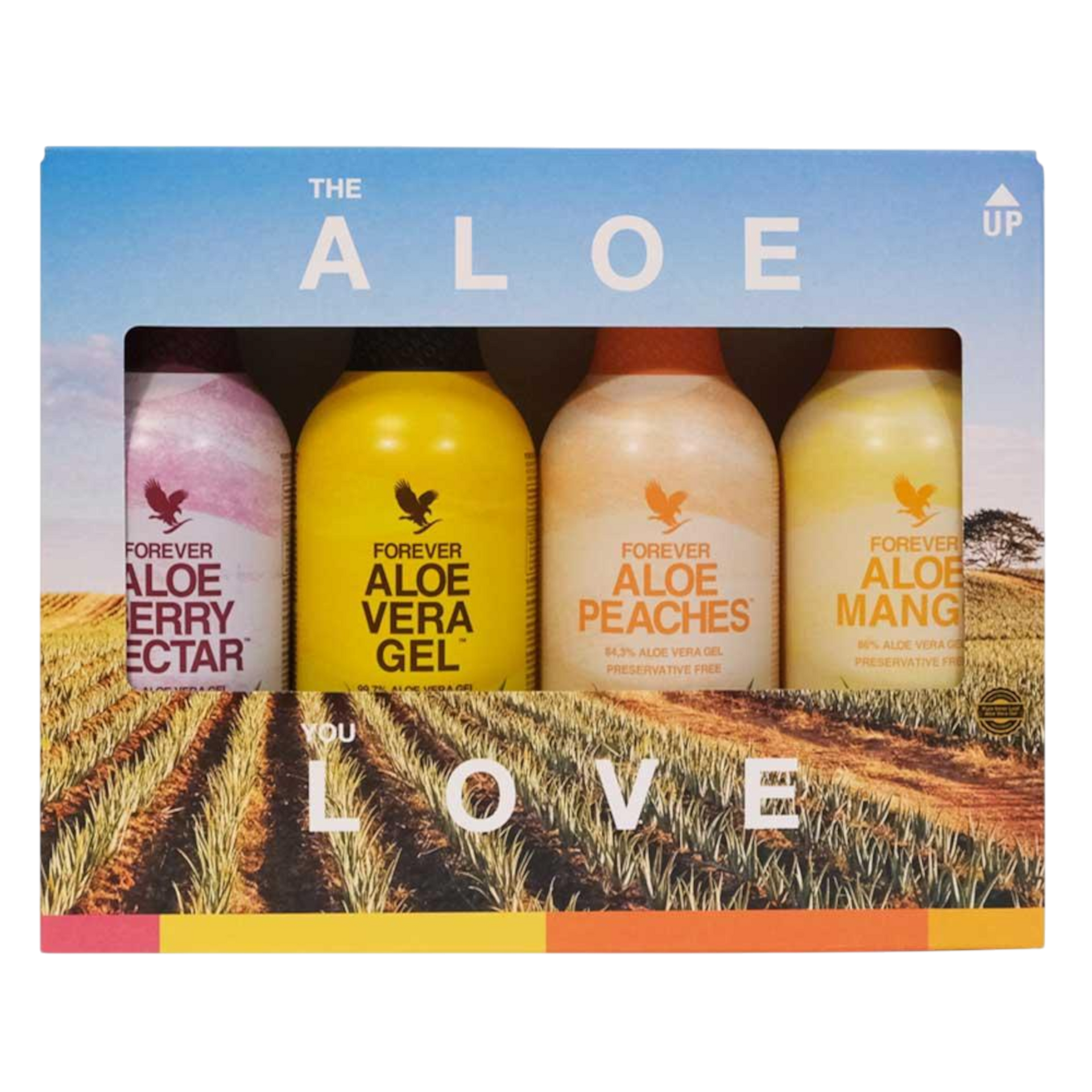 4-Pack Mix Forever Aloe Vera Gel – Vier Aloe-Powerdrinks in einem Pake –  Dein Fellnasen Shop