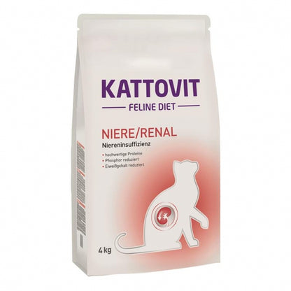 De Hun’nenhoff | Kattovit Feline Diet Niere/Renal – Spezielle Nierendiät für Katzen mit chronischer Niereninsuffizienz