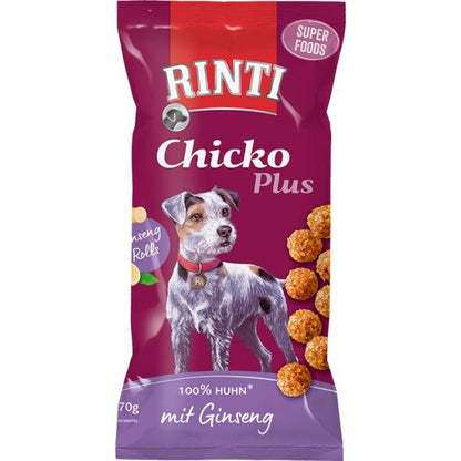 De Hun’nenhoff | Rinti Chicko Plus Superfoods Ginseng Rolls 70g