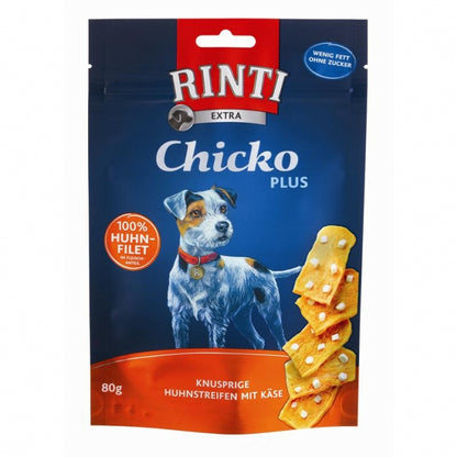 De Hun’nenhoff | Rinti Extra Chicko Plus – Huhn & Käsewürfel – 80 g
