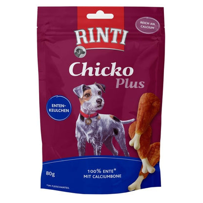 De Hun’nenhoff | Rinti Chicko Plus Entenkeulchen 80g