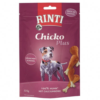 De Hun’nenhoff | Rinti Chicko Plus Hähnchenschenkel mit Calciumbone – 225 g