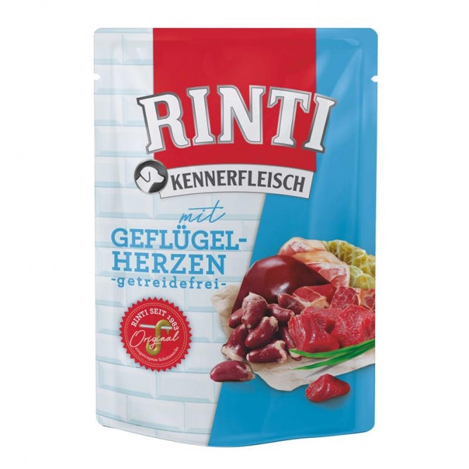 RINTI PB Kennerfleisch - Geflügelherzen 400g