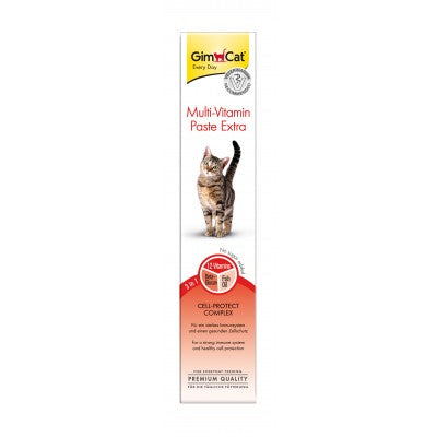 GimCat Multi-Vitaminpaste Extra – Für ein starkes Immunsystem & vitale Katzen