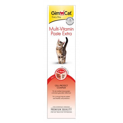 GimCat Multi-Vitaminpaste Extra – Für ein starkes Immunsystem & vitale Katzen