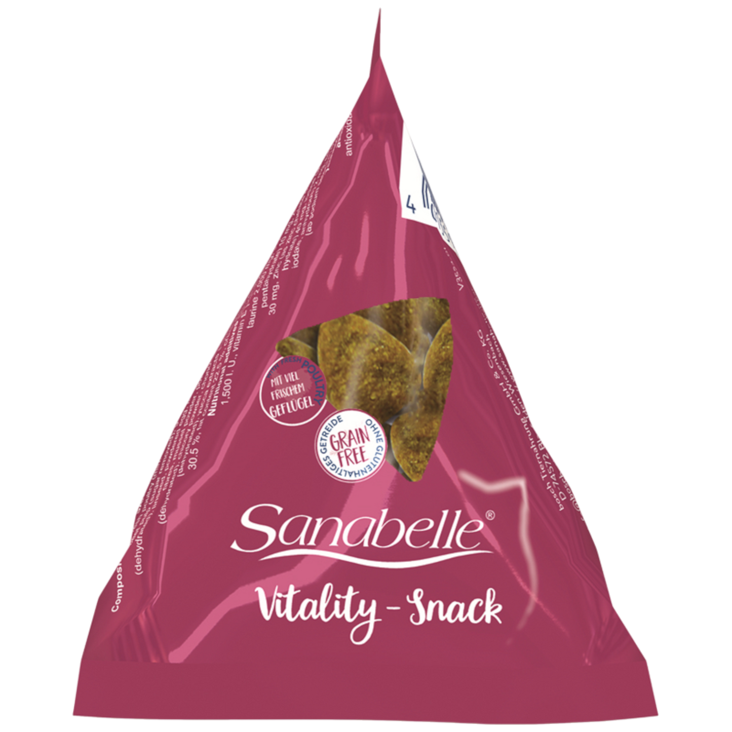 Sanabelle VITALITY-SNACK – Unterstützung für Gelenke, Abwehrkräfte & tägliche Vitalität