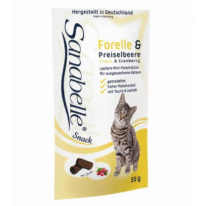 Sanabelle Soft-Sticks – Forelle & Preiselbeere