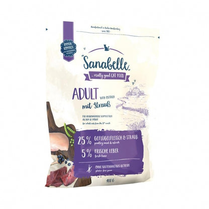 Sanabelle Adult Strauß – Trockenfutter für ausgewachsene Katzen
