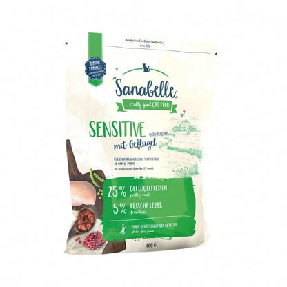 Sanabelle Sensitive Geflügel – Trockenfutter für ernährungssensible Katzen