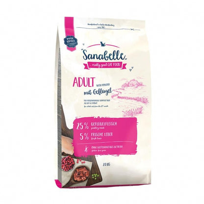 Sanabelle Adult Geflügel – Hochwertiges Trockenfutter für ausgewachsene Katzen