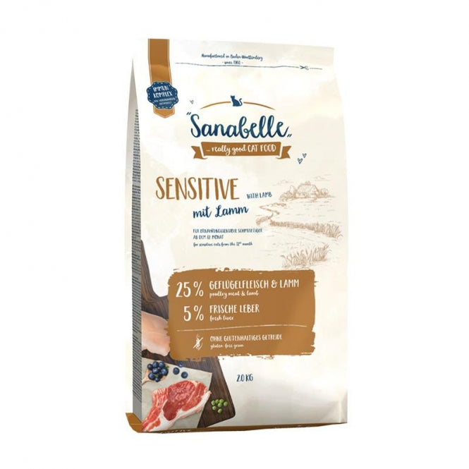 Sanabelle Sensitive Lamm – Schonkost für Feinschmecker mit sensiblem Magen