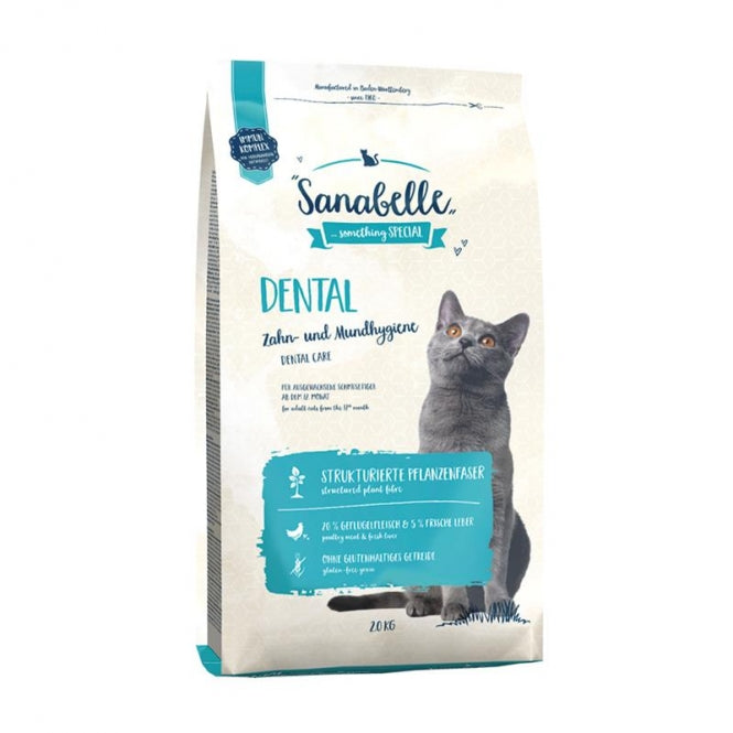 Sanabelle Dental – Zahnpflege-Trockenfutter für Katzen