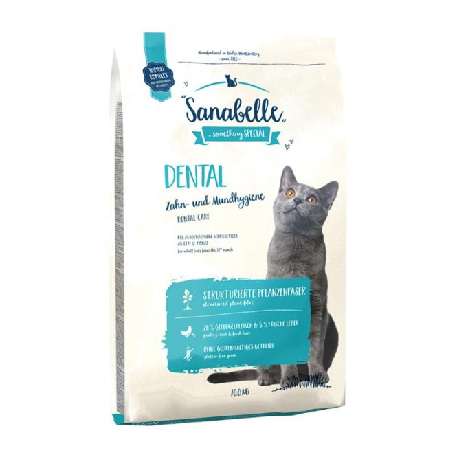 Sanabelle Dental – Zahnpflege-Trockenfutter für Katzen