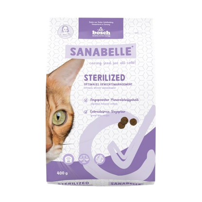 Sanabelle Sterilized – Gewichtskontrolle, Sättigung & sensibler Harntrakt optimal unterstützt