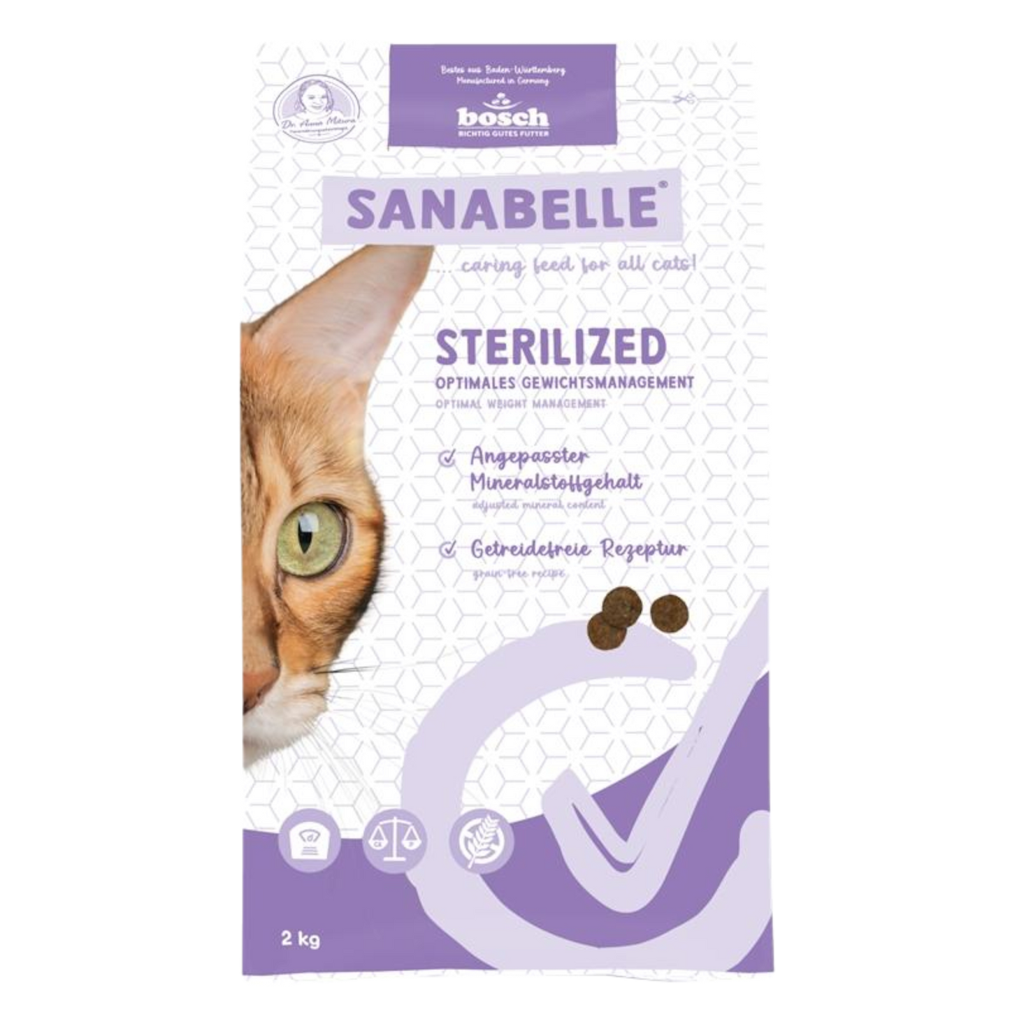 Sanabelle Sterilized – Gewichtskontrolle, Sättigung & sensibler Harntrakt optimal unterstützt