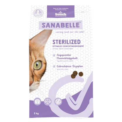Sanabelle Sterilized – Gewichtskontrolle, Sättigung & sensibler Harntrakt optimal unterstützt