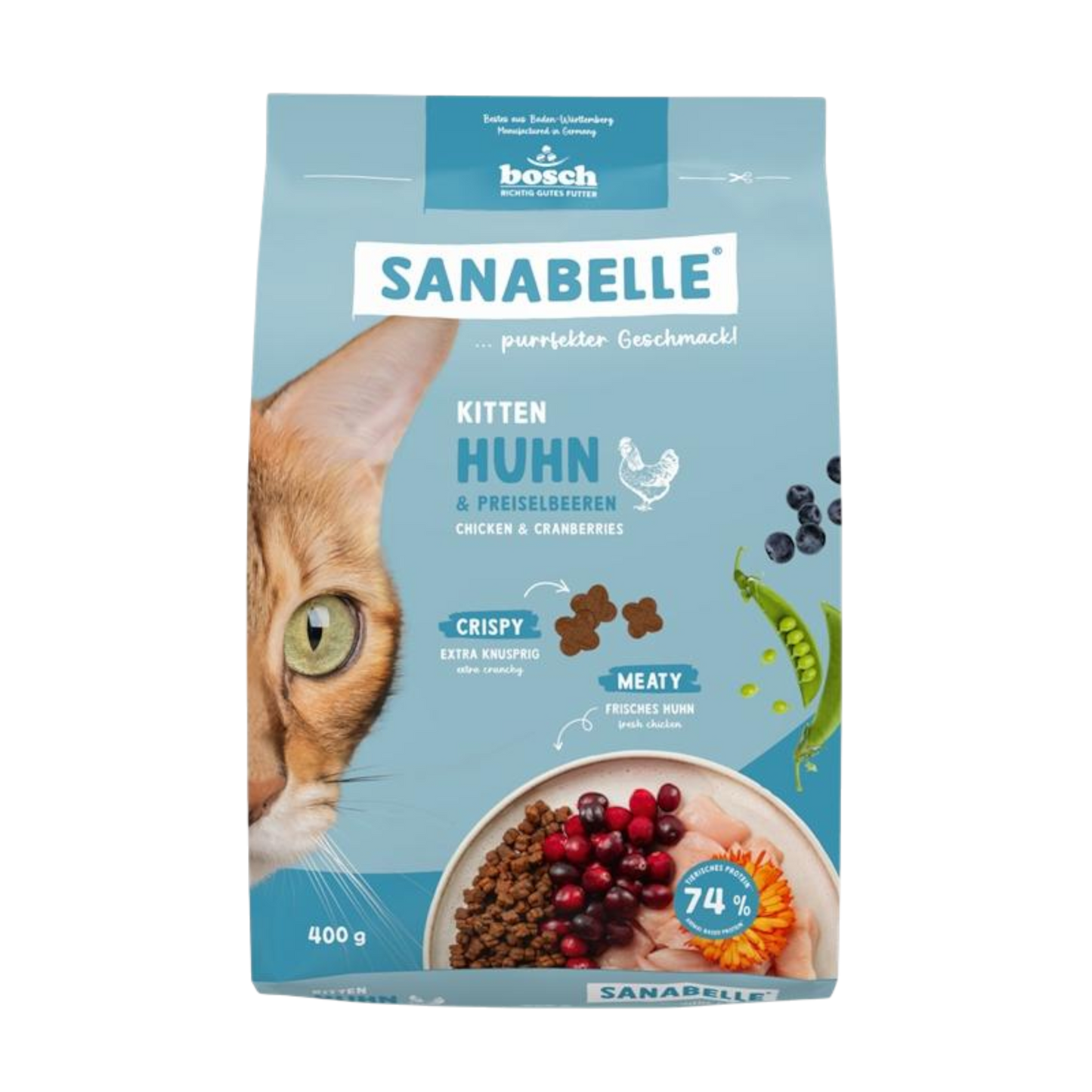 Sanabelle Kitten – Huhn für einen starken Start ins Katzenleben