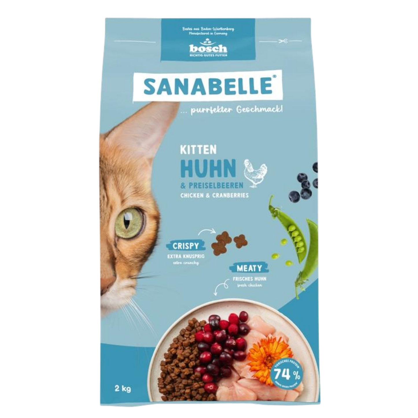 Sanabelle Kitten – Huhn für einen starken Start ins Katzenleben