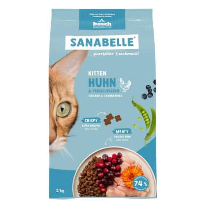 Sanabelle Kitten – Huhn für einen starken Start ins Katzenleben