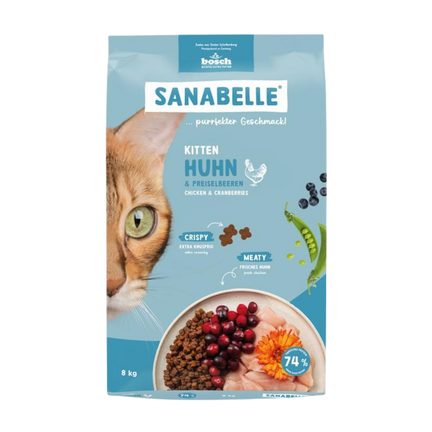 Sanabelle Kitten – Huhn für einen starken Start ins Katzenleben