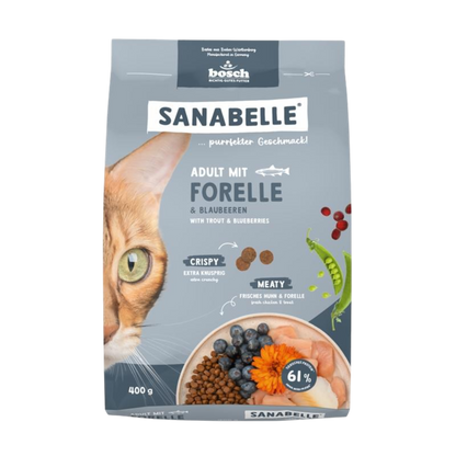 Sanabelle Adult – Forelle für glänzendes Fell & ausgewogene Vitalernährung