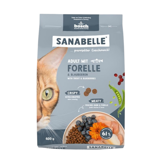 Sanabelle Adult – Forelle für glänzendes Fell & ausgewogene Vitalernährung