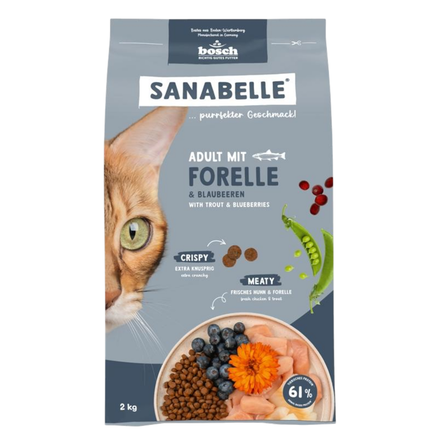 Sanabelle Adult – Forelle für glänzendes Fell & ausgewogene Vitalernährung