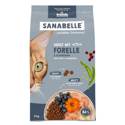 Sanabelle Adult – Forelle für glänzendes Fell & ausgewogene Vitalernährung