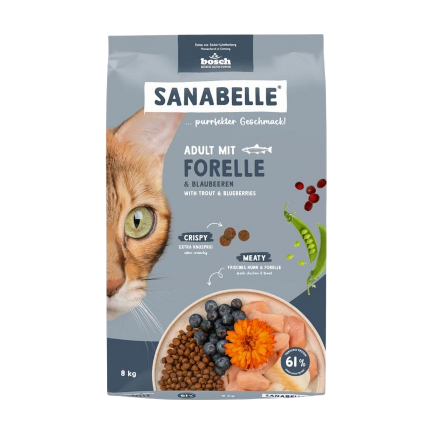 Sanabelle Adult – Forelle für glänzendes Fell & ausgewogene Vitalernährung