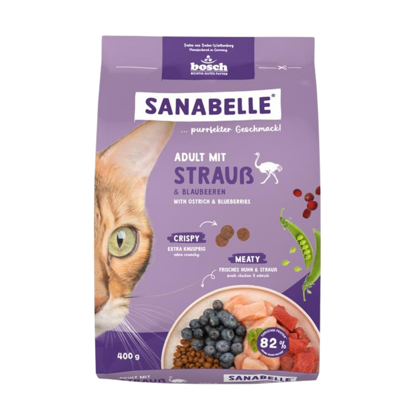 Sanabelle Adult – Strauß für sensible Feinschmecker & ausgewogene Vitalernährung