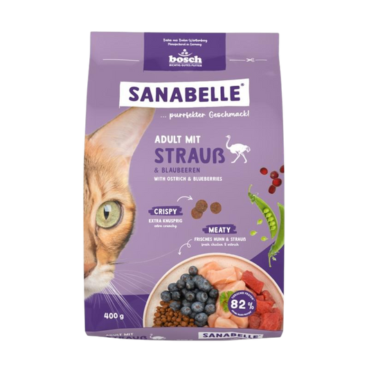 Sanabelle Adult – Strauß für sensible Feinschmecker & ausgewogene Vitalernährung