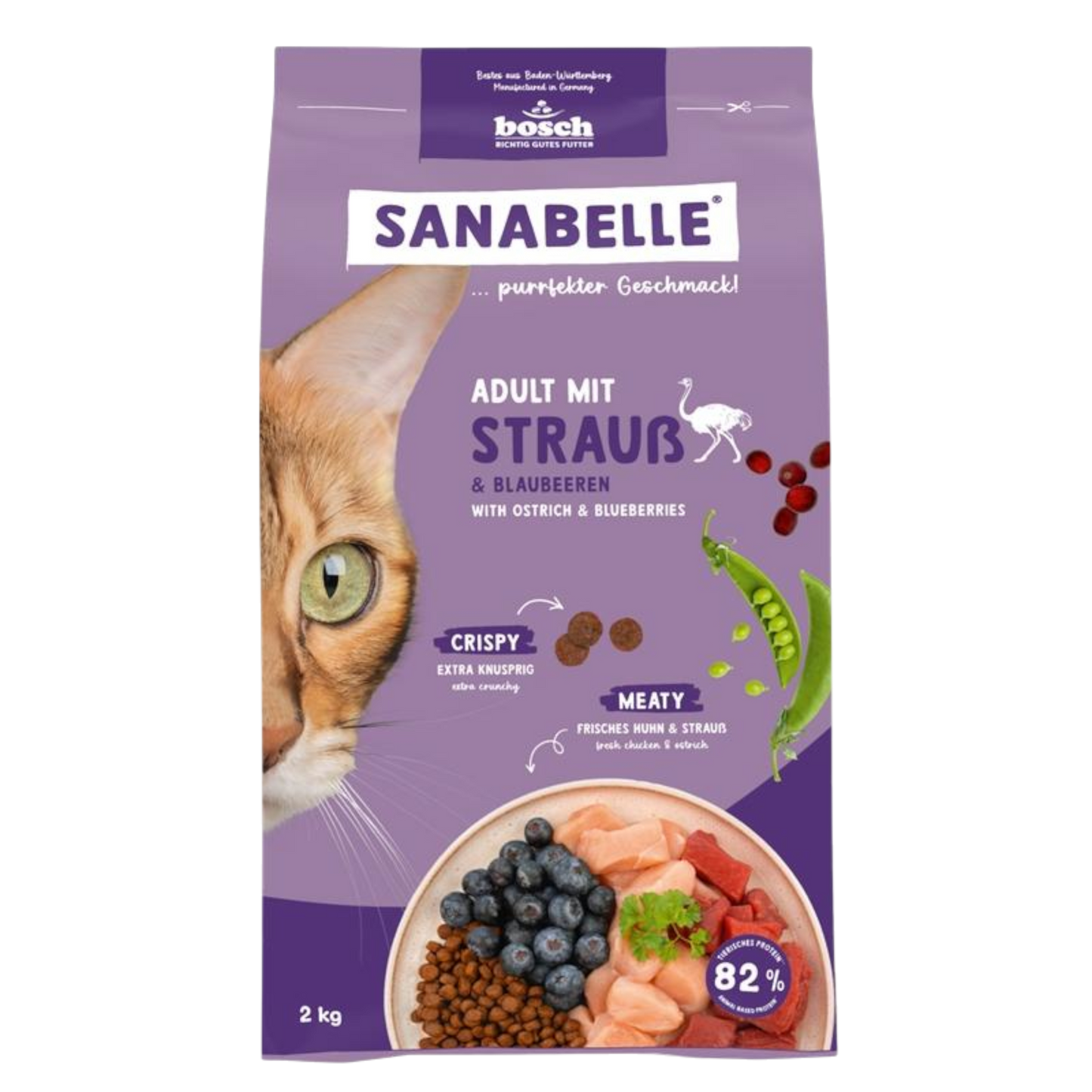 Sanabelle Adult – Strauß für sensible Feinschmecker & ausgewogene Vitalernährung