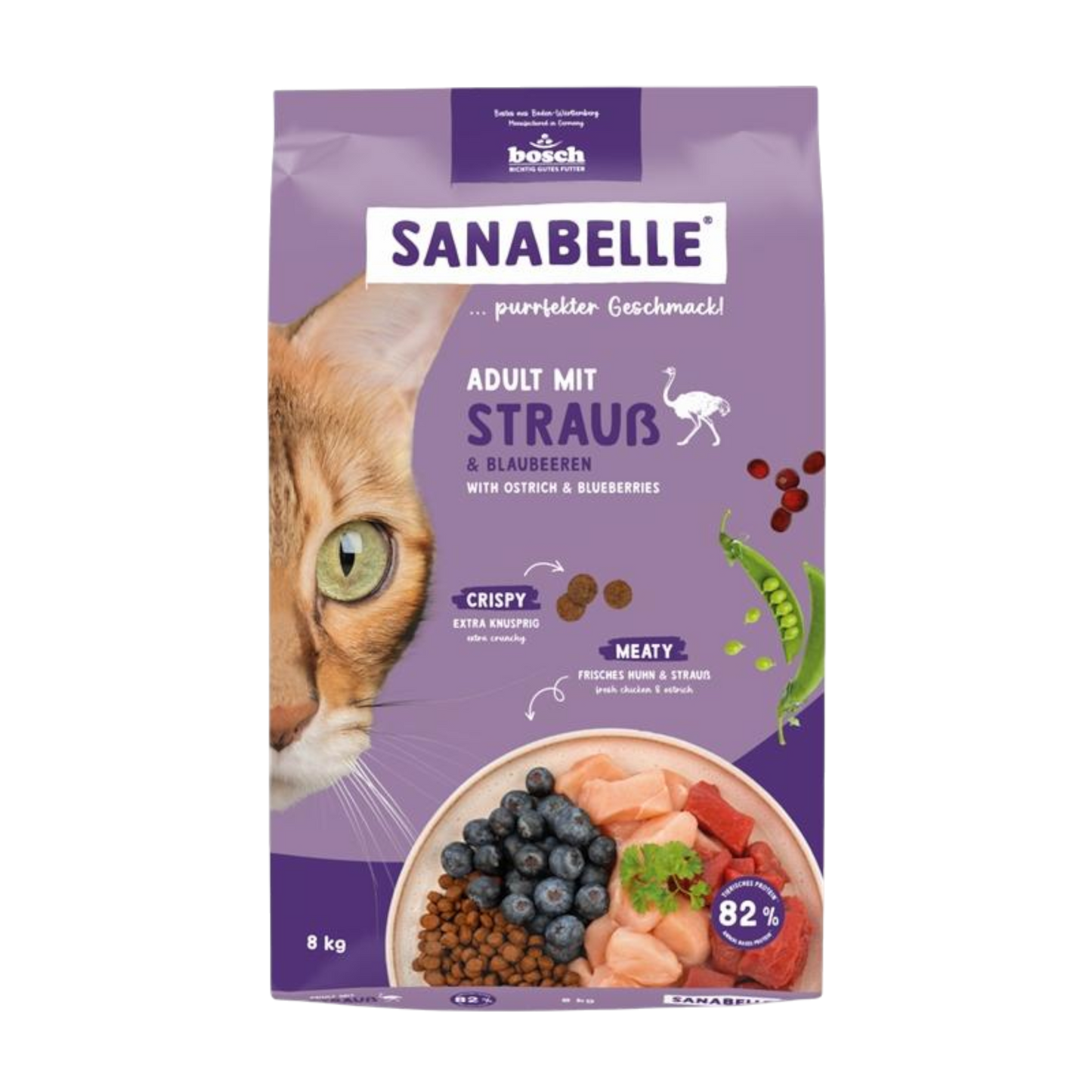 Sanabelle Adult – Strauß für sensible Feinschmecker & ausgewogene Vitalernährung