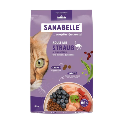 Sanabelle Adult – Strauß für sensible Feinschmecker & ausgewogene Vitalernährung